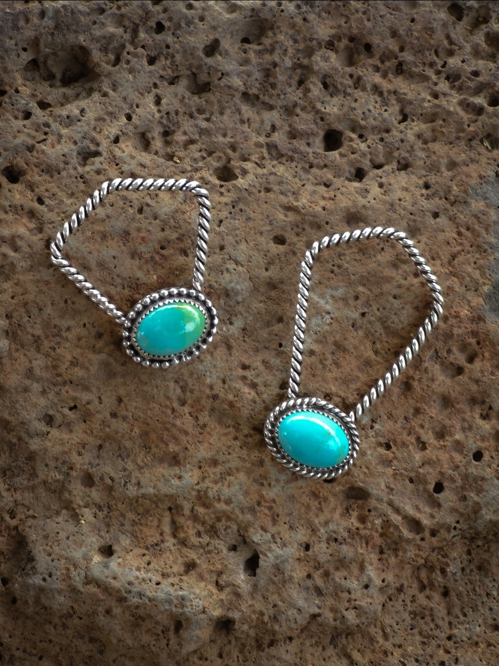 Kingman Turquoise Keychain