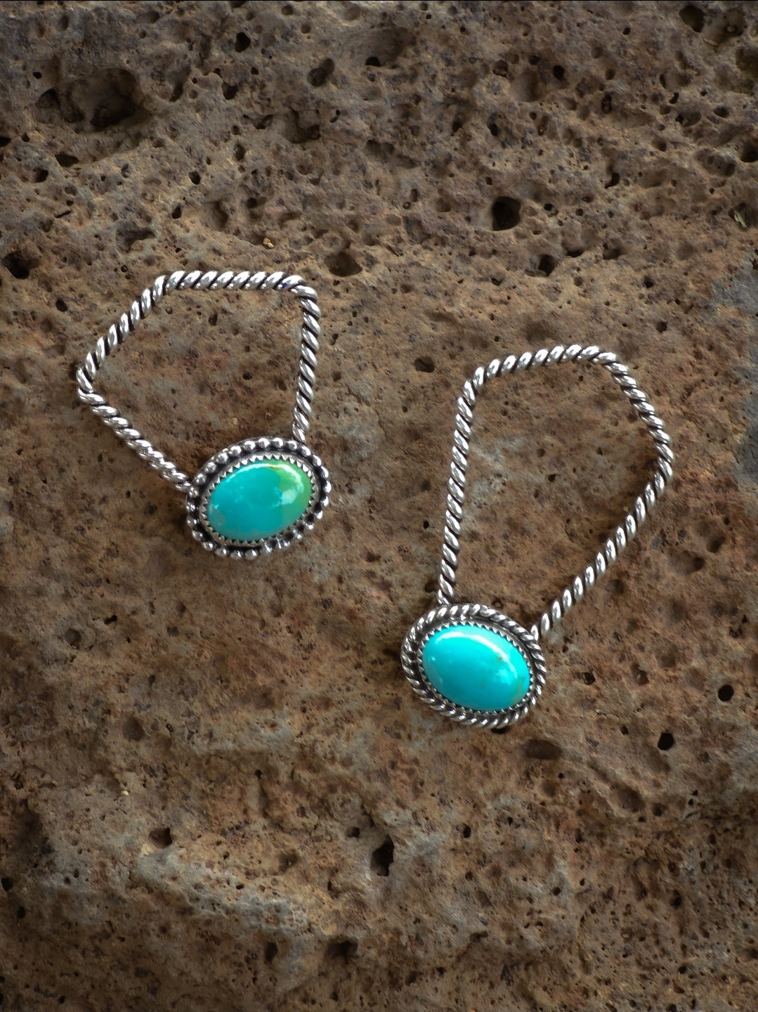 Kingman Turquoise Keychain