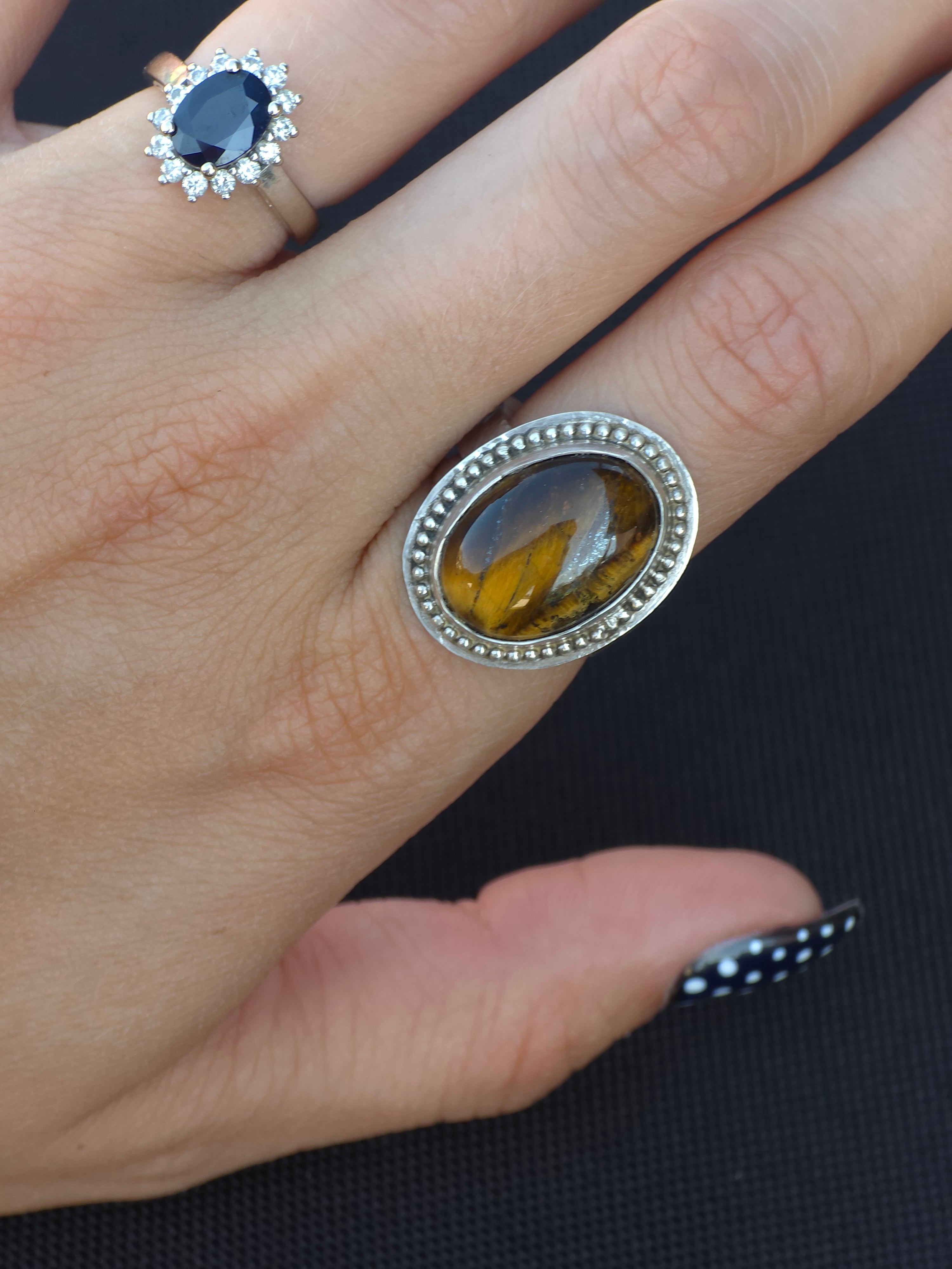 Tigers Eye Ring