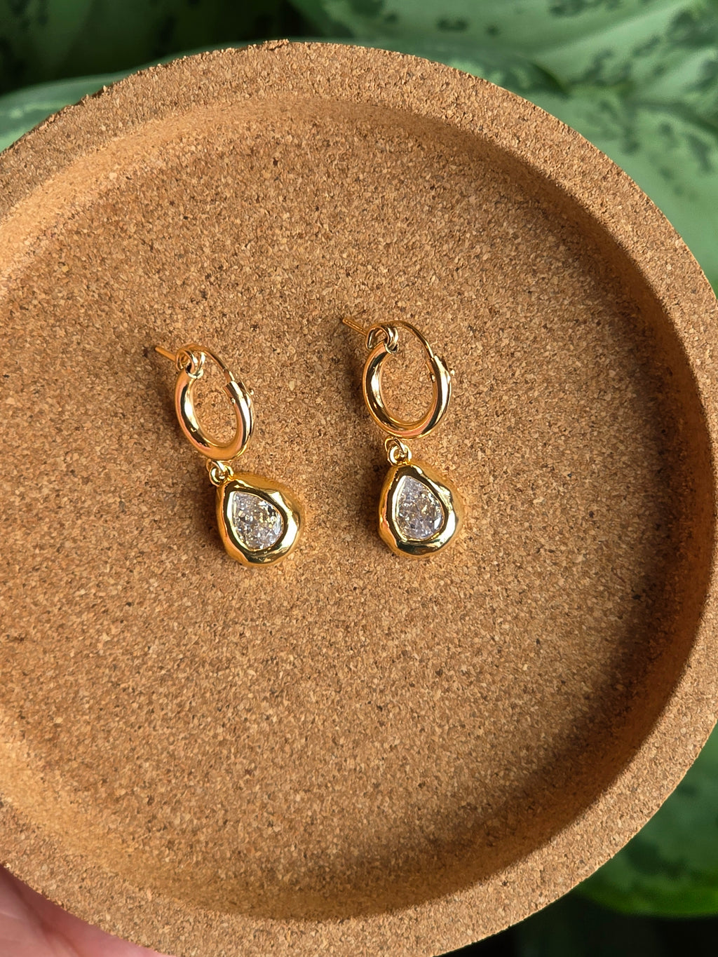 Athena Huggie Earrings