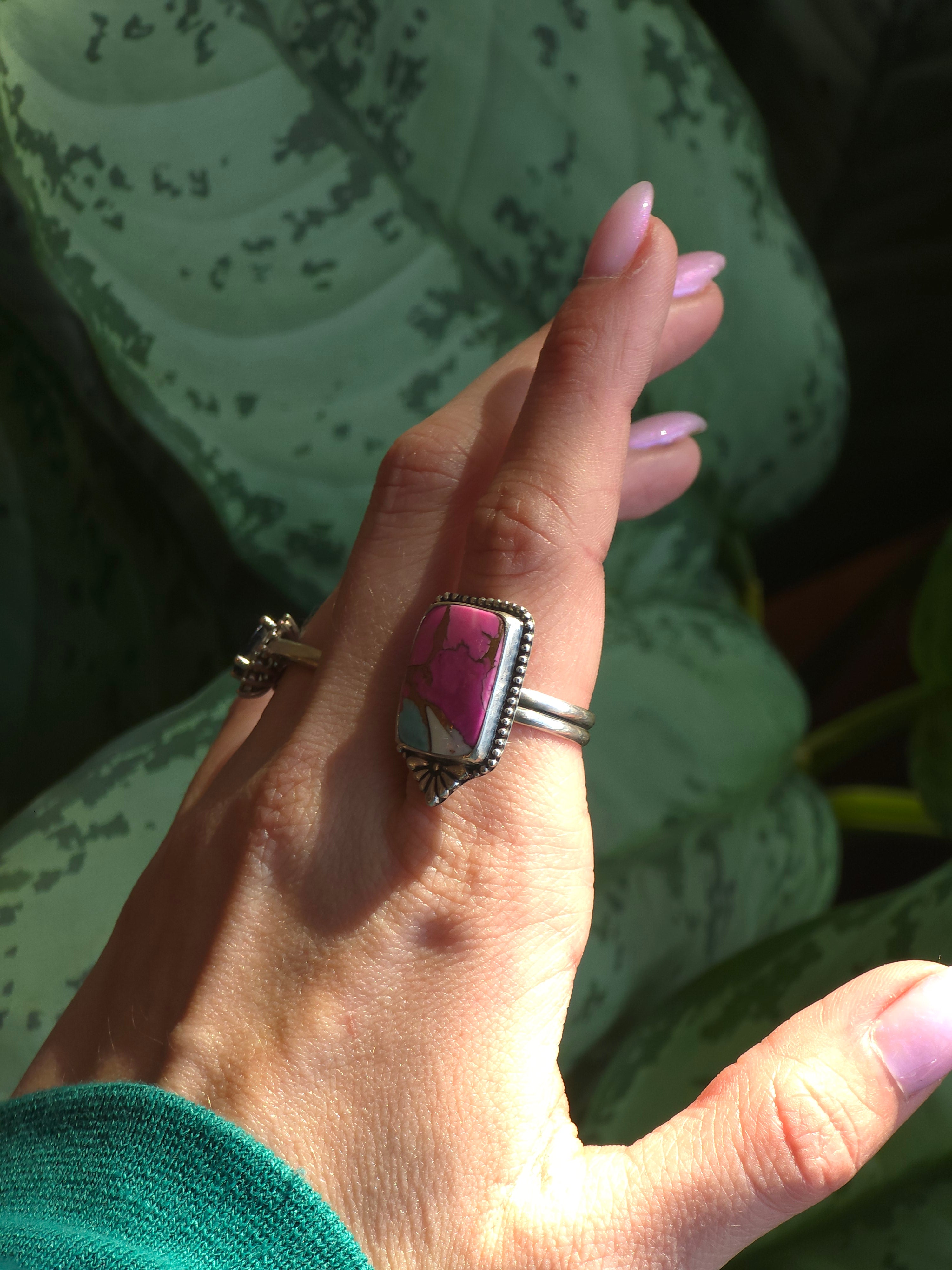 Kingman Cotton Candy Ring