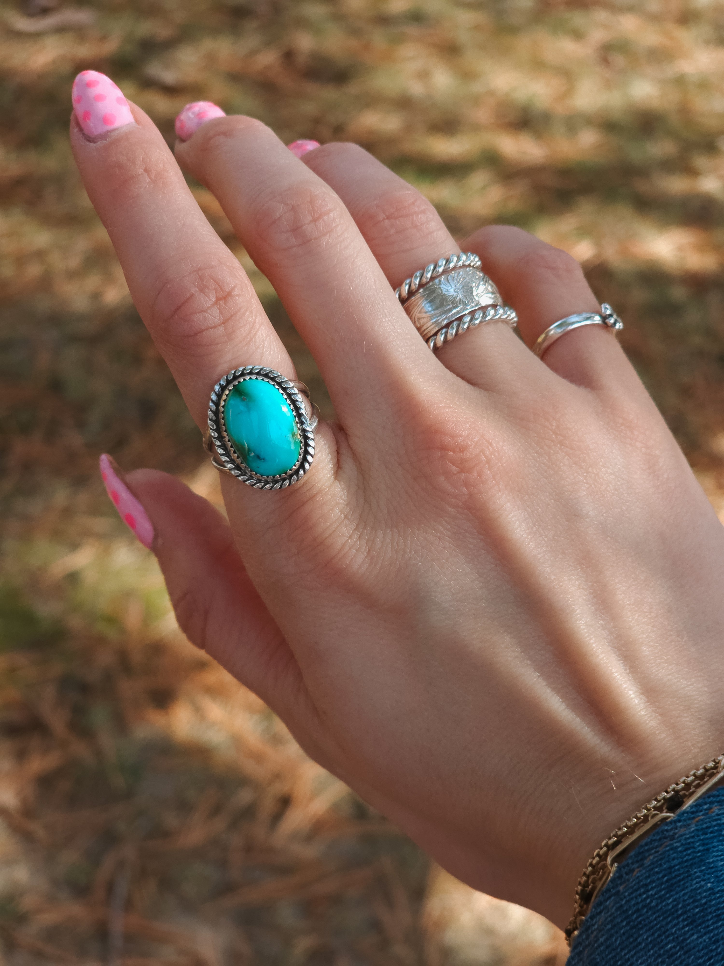 Sonoran Gold Turquoise Ring
