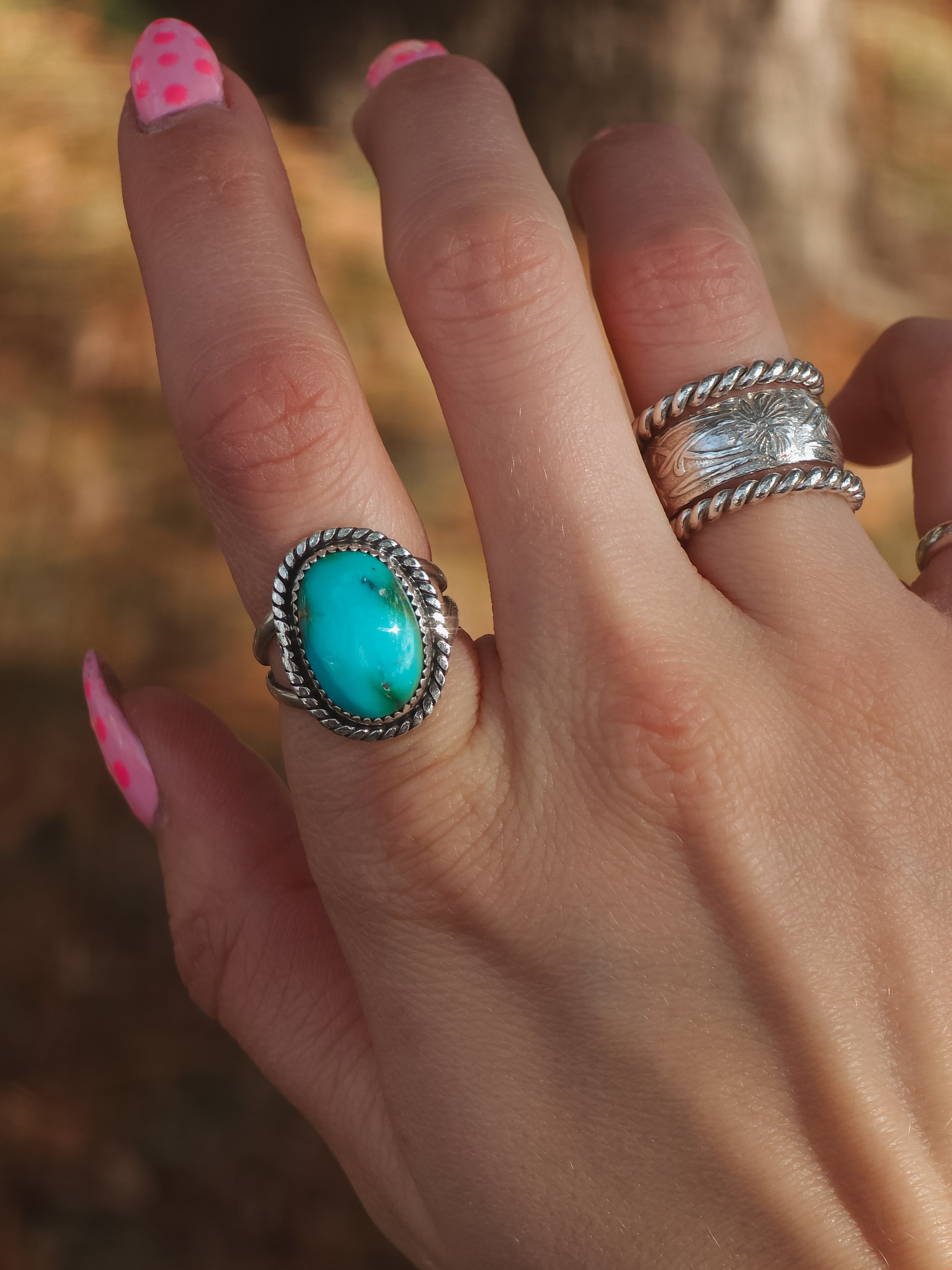 Sonoran Gold Turquoise Ring