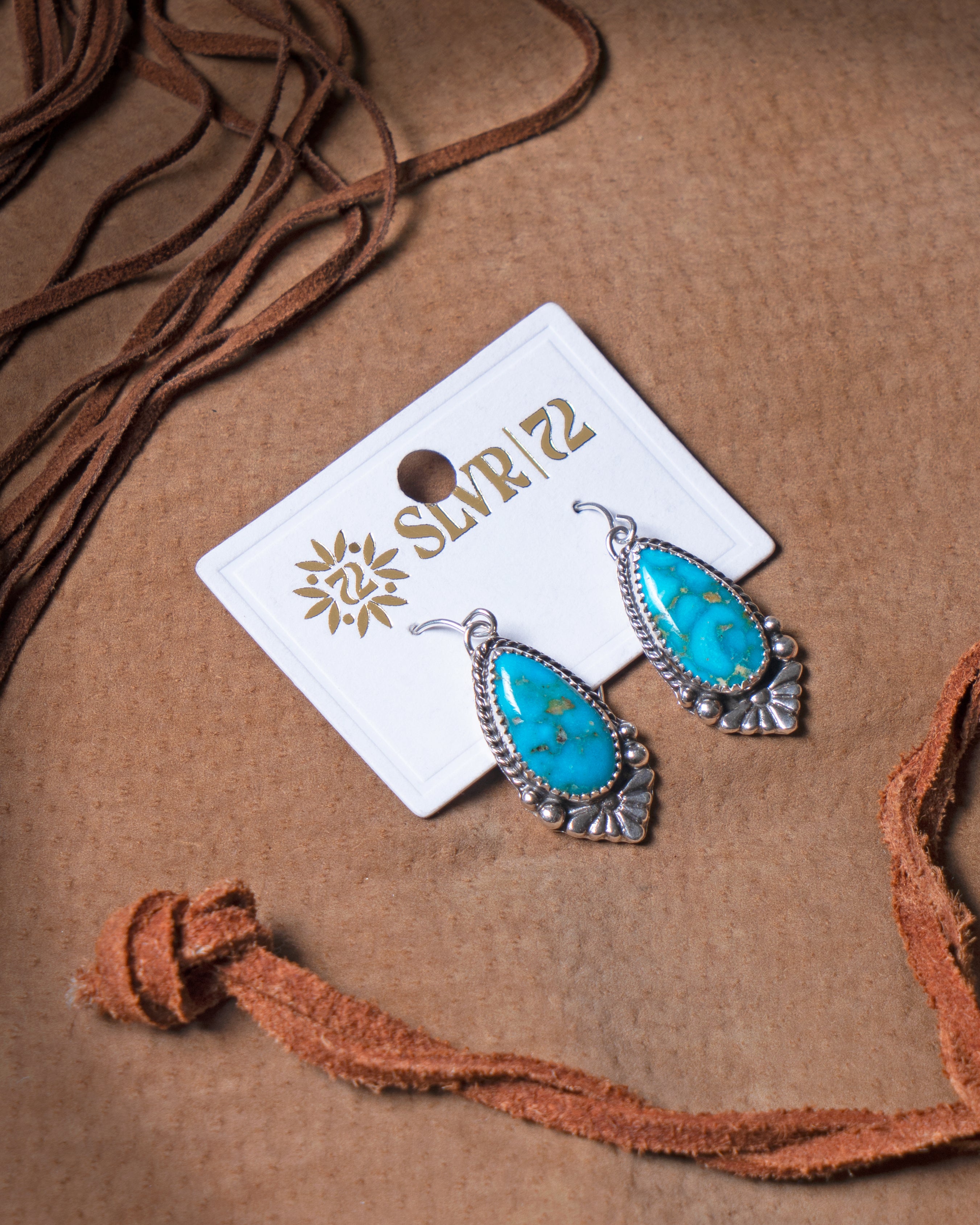 Kingman Turquoise Earrings