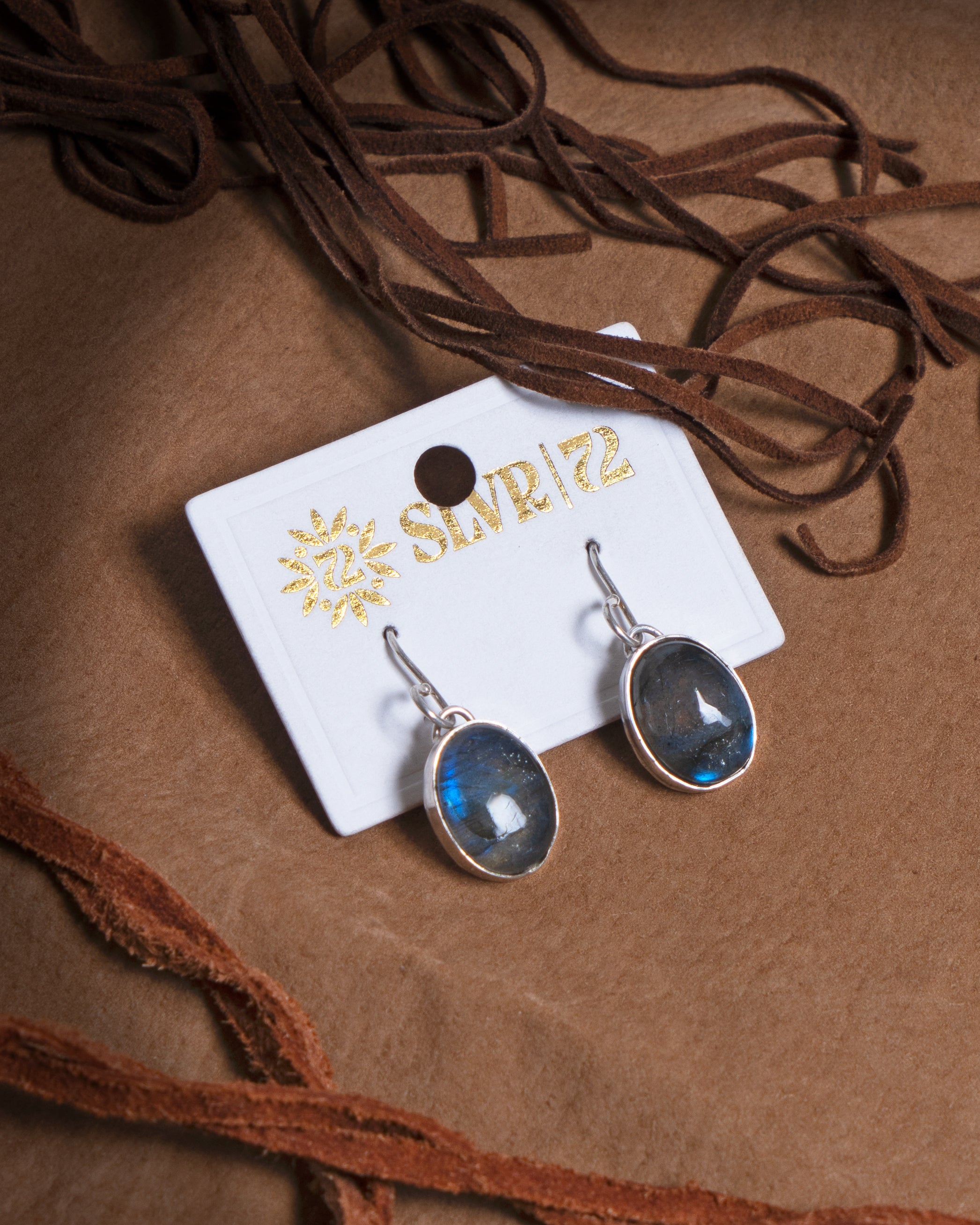 Labradorite Earrings