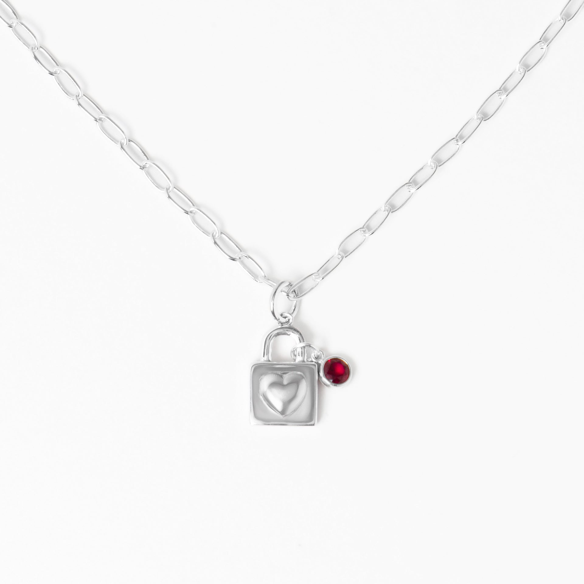 Love Locket Birthstone Necklace