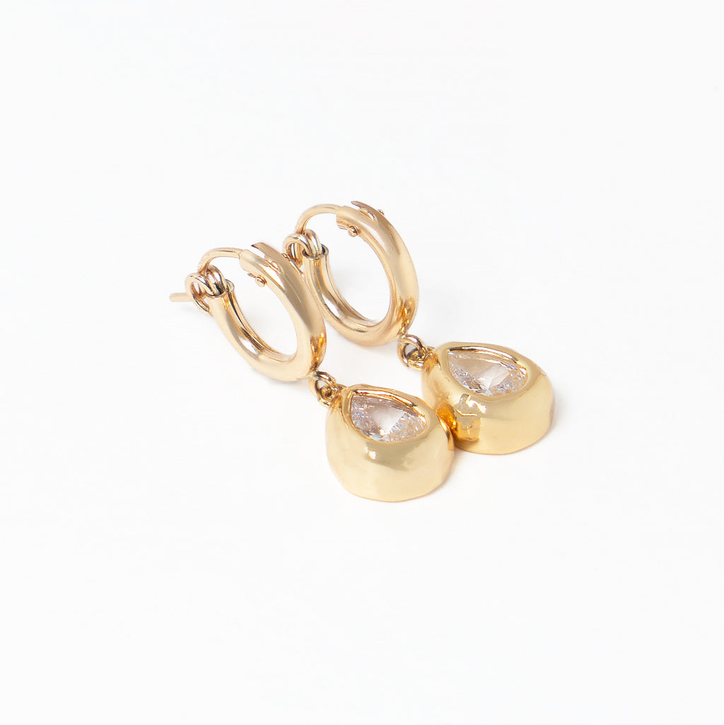 Athena Huggie Earrings