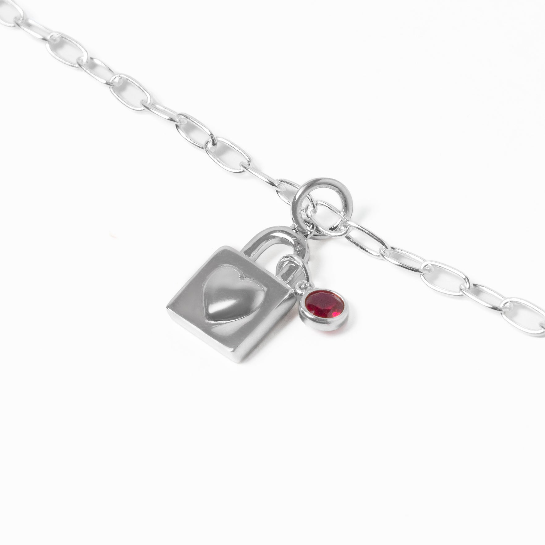 Love Locket Birthstone Necklace