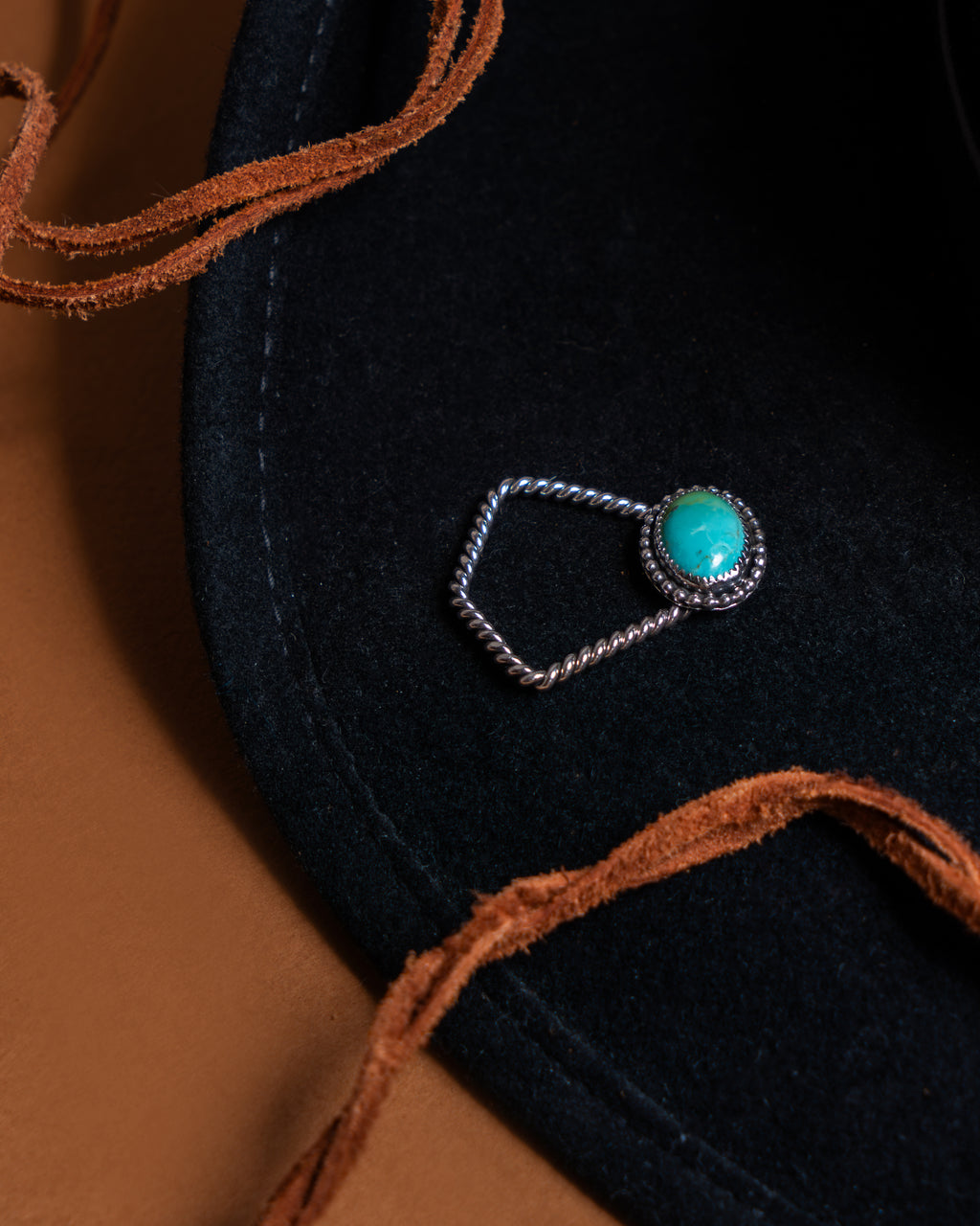 Kingman Turquoise Keychain