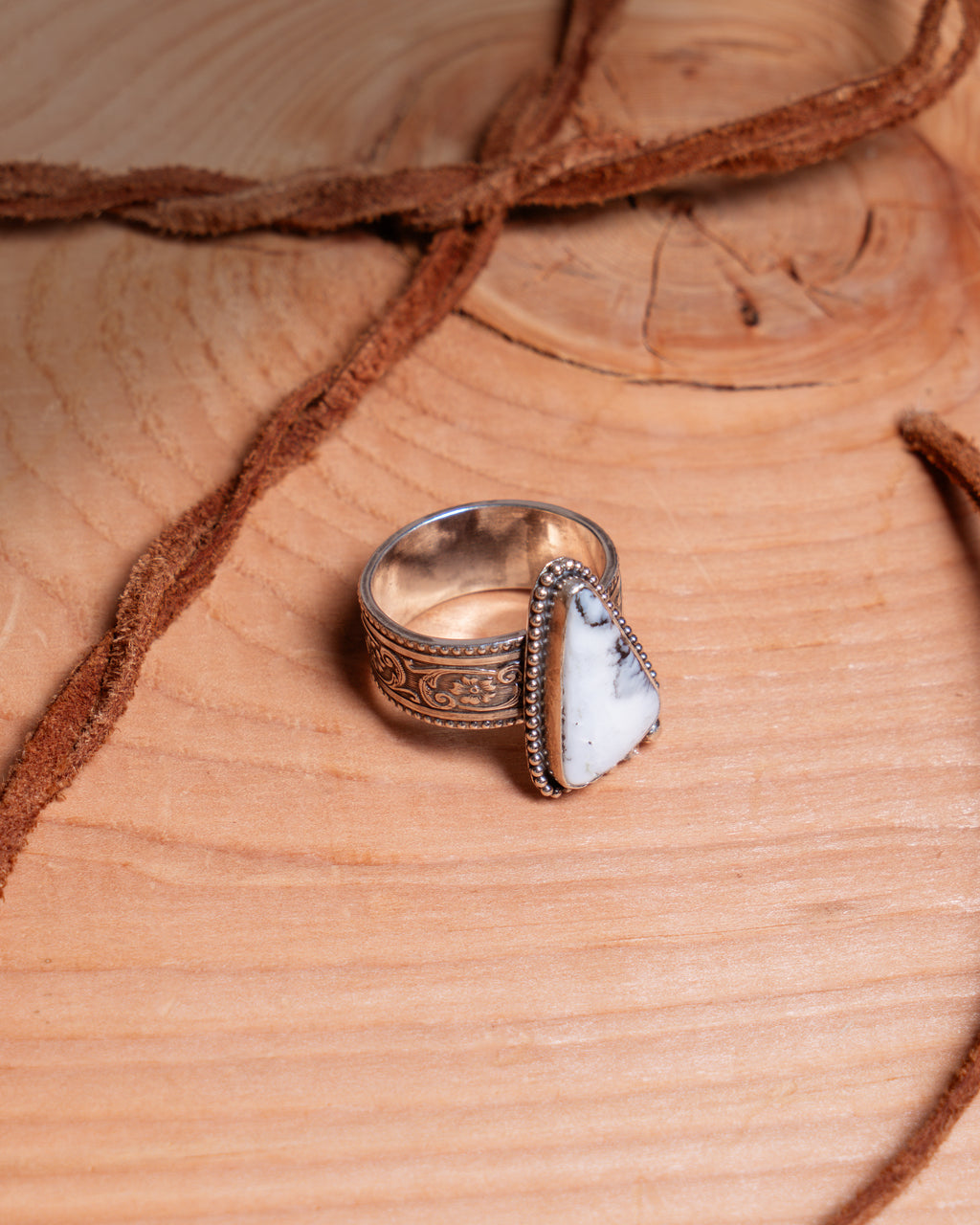 White Buffalo Ring